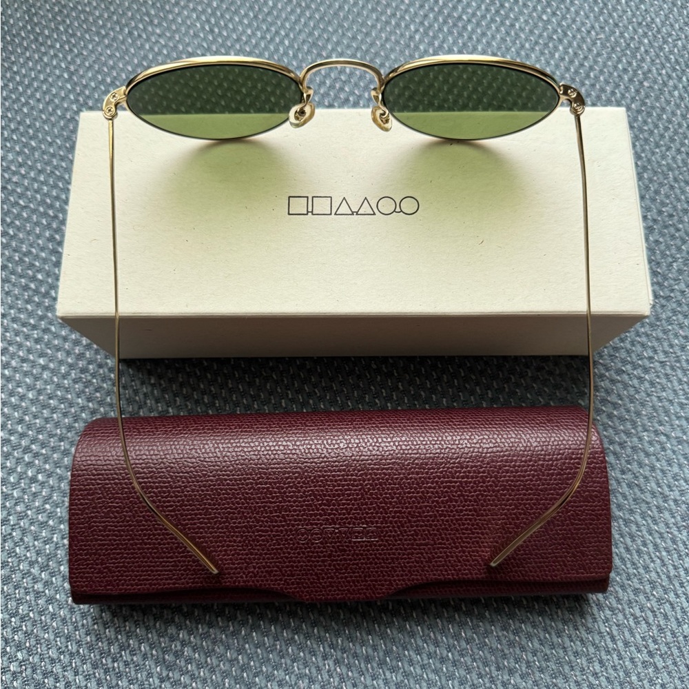 OLIVER PEOPLES x THE ROW Board Meeting Round Sunglasses - Picture 2 of 6